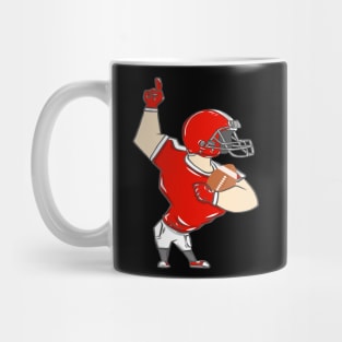 Rugby American Football Sport USA Gridiron Football Gift Mug